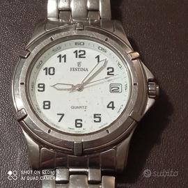 Festina orologio al quarzo usato cassa mm 38