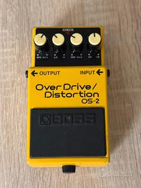 Boss OS 2 distorsire e overdrive