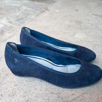 scarpe blu donna 