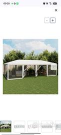 Tenda bianca 8×4 m