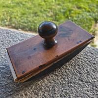 Tampone vintage carta assorbente per penne