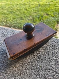 Tampone vintage carta assorbente per penne