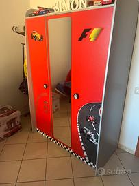 Camera ragazzi Formula 1 completa