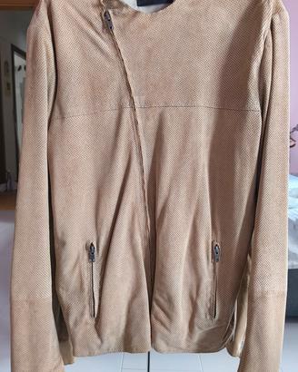 giacca giubbino pelle Bully M/L 