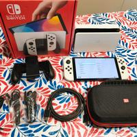 Nintendo switch OLED bianca 