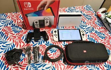 Nintendo switch OLED bianca 