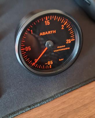 Manometro meccanico Pressione Turbo  Abarth