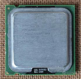 CPU Intel Pentium 4 3 Ghz e dissipatore LGA775