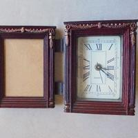 orologio con portafoto vintage