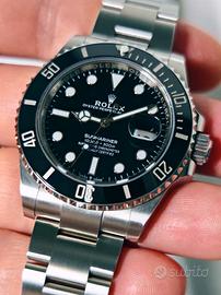 Rolex Sub data 41 126610LN nero 05/2025 like new