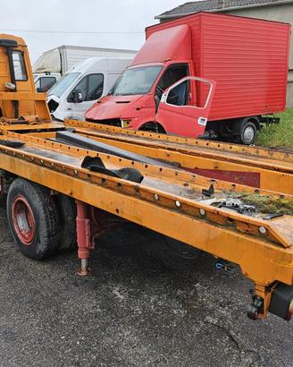Pianale per Carroattrezzi Gru Centrale e Verricell