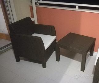 Salottino da balcone 