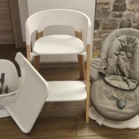 Sedia Stokke con accessori