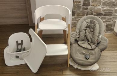 Sedia Stokke con accessori