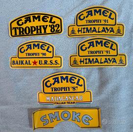 Adesivi Camel Trophy anni 80 - 6pz.
