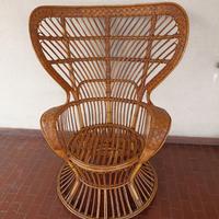 Poltrone in rattan