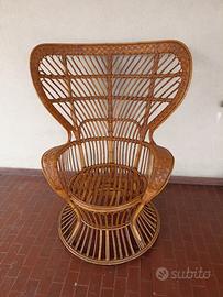 Poltrone in rattan