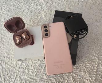 Samsung S21  cuffie Buds Live