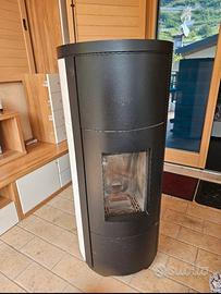 Stufa a pellet con wifi e telcomando