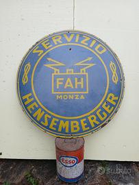 insegna smaltata vintage