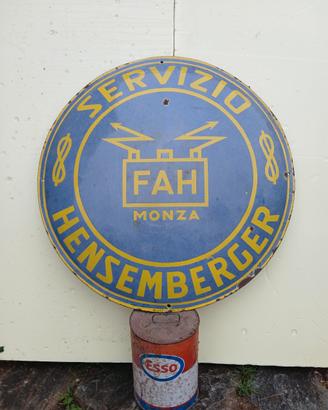 insegna smaltata vintage