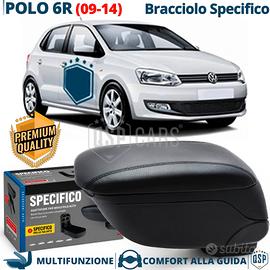 Bracciolo SPECIFICO Per VW Polo 6R in PELLE-PU