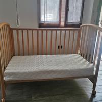 lettino bimbo pali  130 x 70