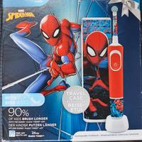 spazzolino elettrico spider-man 