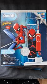 spazzolino elettrico spider-man 