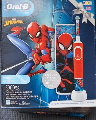 spazzolino elettrico spider-man 