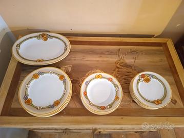 servizio piatti Thun da 6 e piatto da portata