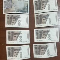Lotto Banconote Lire con seguenze FDS