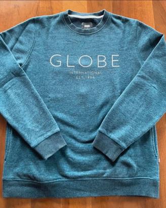 Felpa/maglia blu skate Globe International - 1994