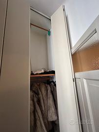 Armadio angolare poliform