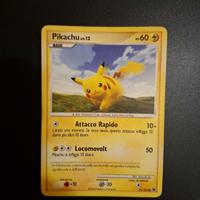 Pikachu 70/100 Pokemon Alba Suprema 2008 Carte da