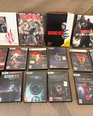 Collezione Resident Evil PC – 13 titoli originali