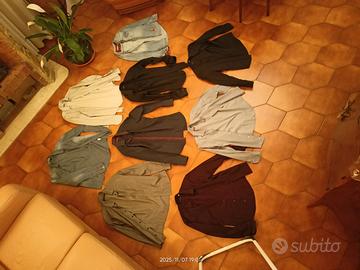 Lotto 9 Pezzi Camicia taglia M LEGGERE BENE!!!!!