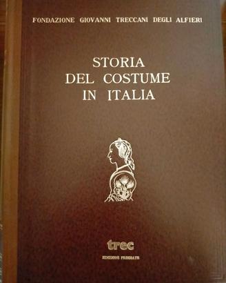 Storia del Costume in Italia