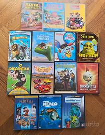 Lotto 14 Dvd cartoni