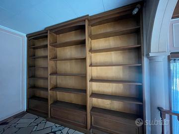 3 pezzi di Librerie in legno su misura