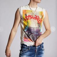 T-Shirt Dsquared 2 Uomo Taglia S ( Con Fattura )