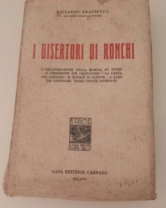 I Disertori di Ronchi - Riccardo Frassetto, 1926.
