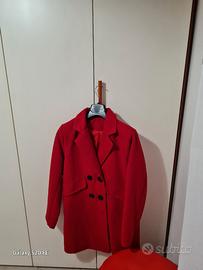 CAPPOTTO ROSSO DONNA