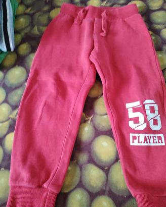 pantaloni tuta tg. 3/4 anni 