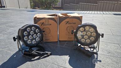 PAR LED SAGITTER AQU Par 12X12W RGBWA-UV IP65