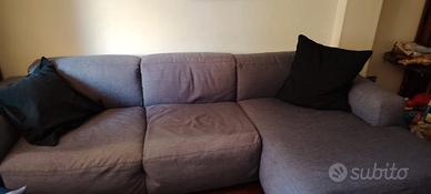 divano 3 posti con penisola