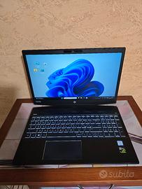 Hp  Pavilion Gaming core i7 8 Gen Ram 16 GB SSD 25
