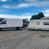 Trasporto Traino di roulotte caravan rimorchi