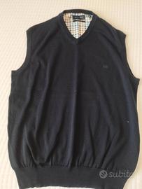 maglione senza maniche da uomo