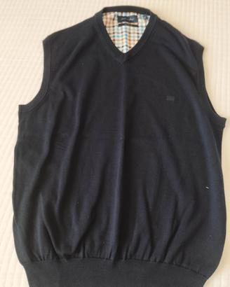maglione senza maniche da uomo